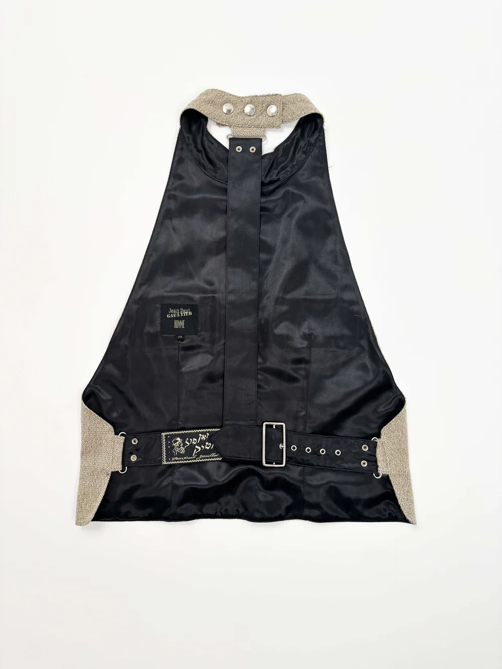 Jean Paul Gaultier F/W 1993 bondage halter top — JAMES VELORIA